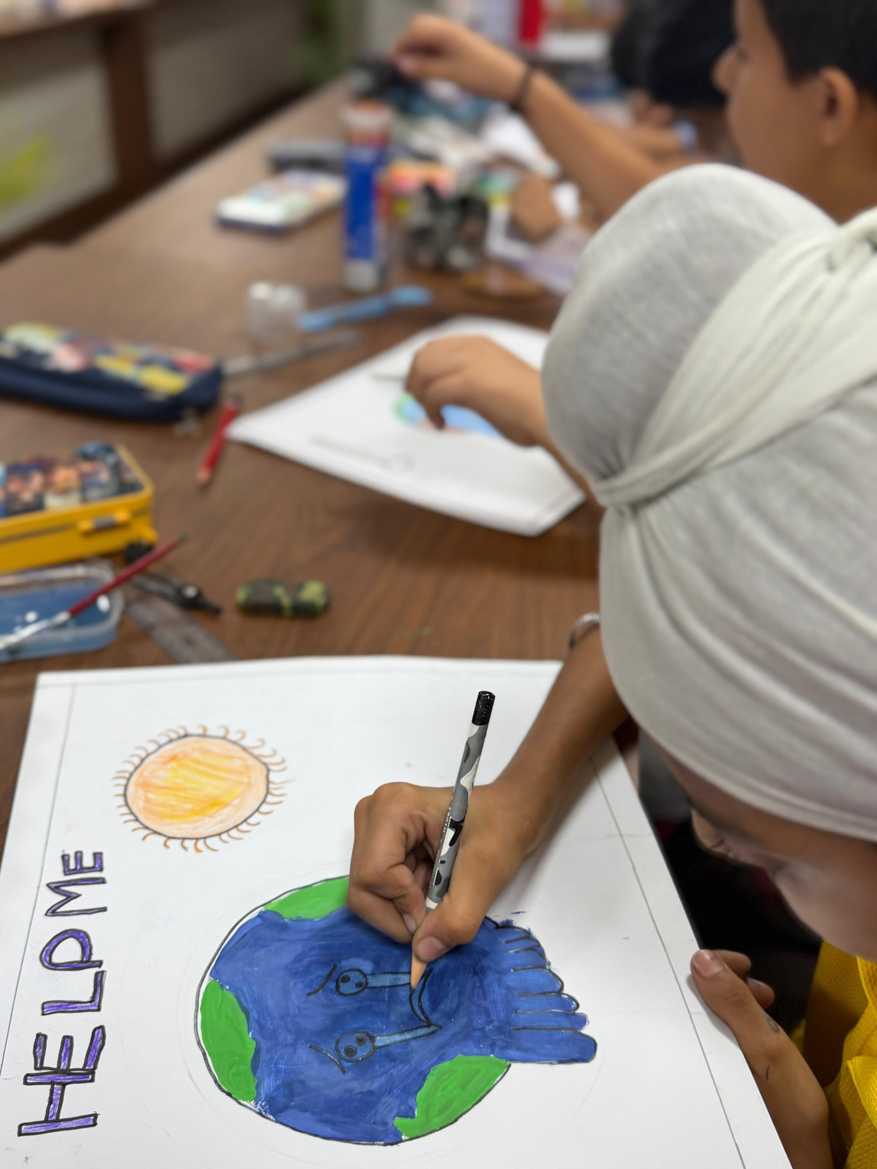 Grade V Celebrates Climate Action