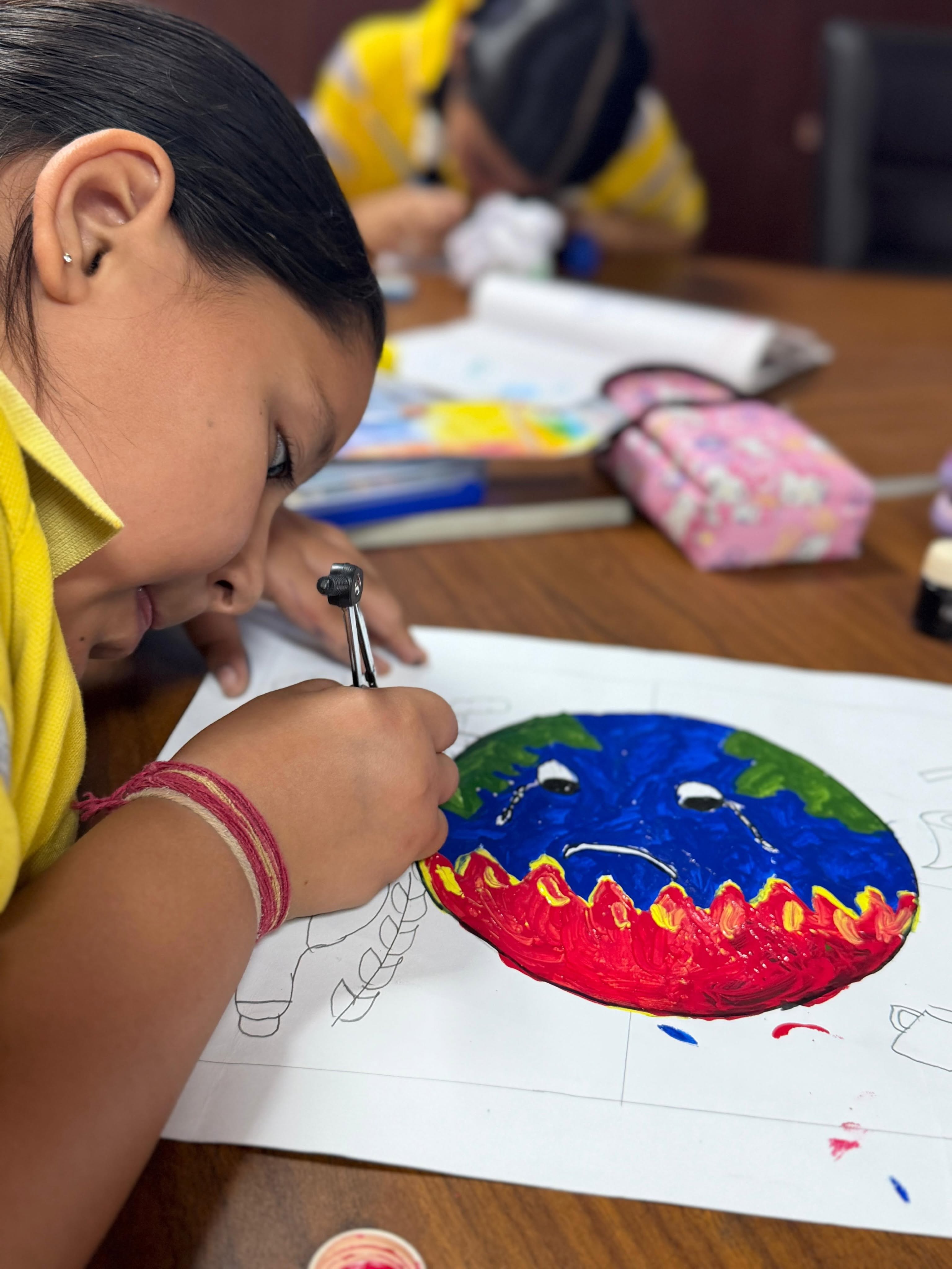 Grade V Celebrates Climate Action