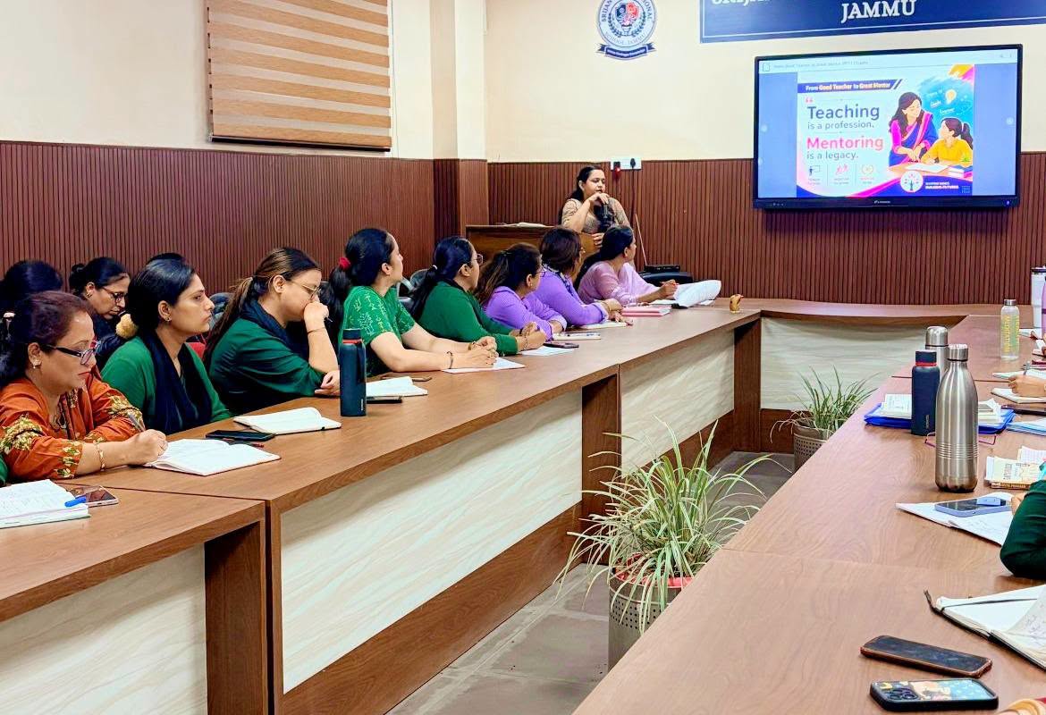 Enriching workshop on From Good Teacher to Great Mentor