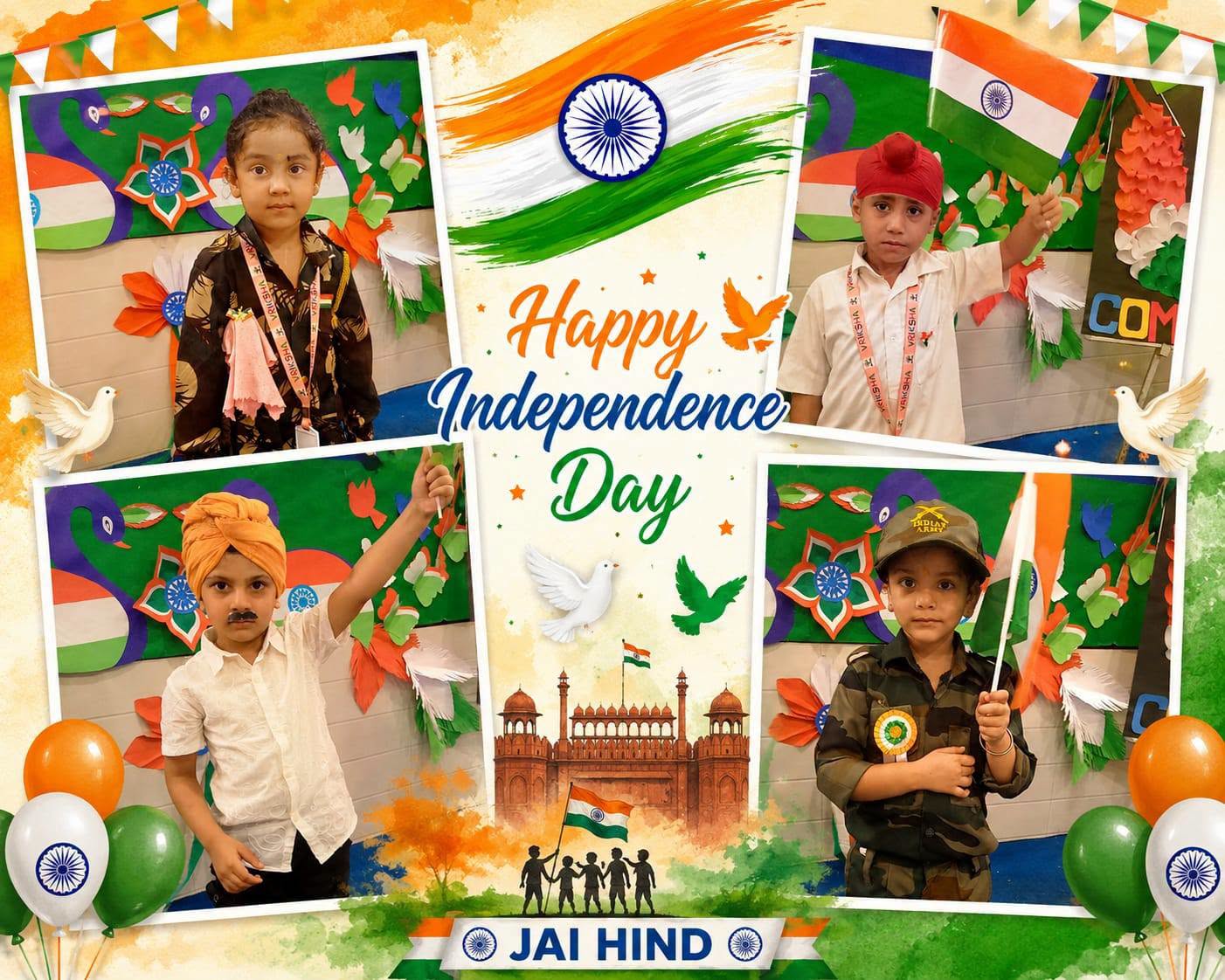 Independence Day Celebration with Fancy Dress