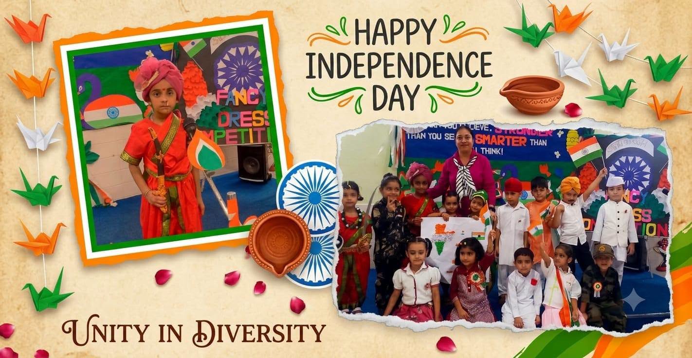 Independence Day Celebration with Fancy Dress