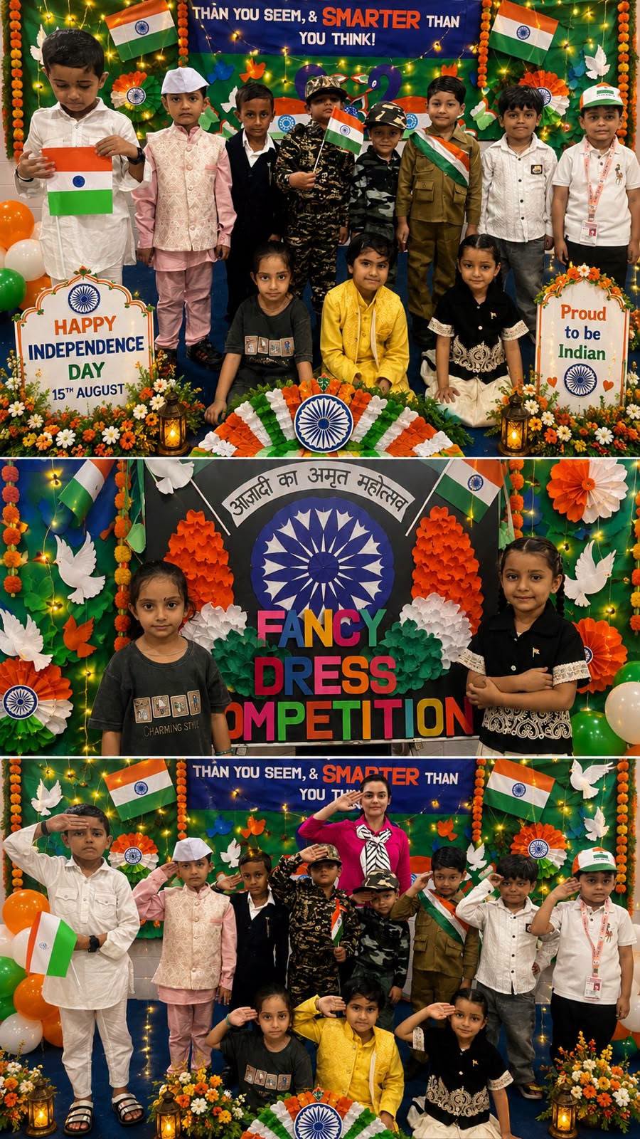 Independence Day Celebration with Fancy Dress