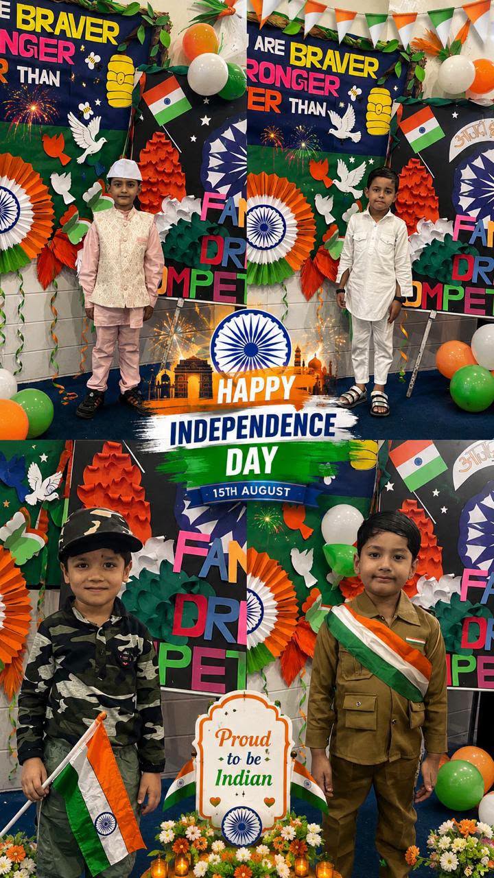 Independence Day Celebration with Fancy Dress