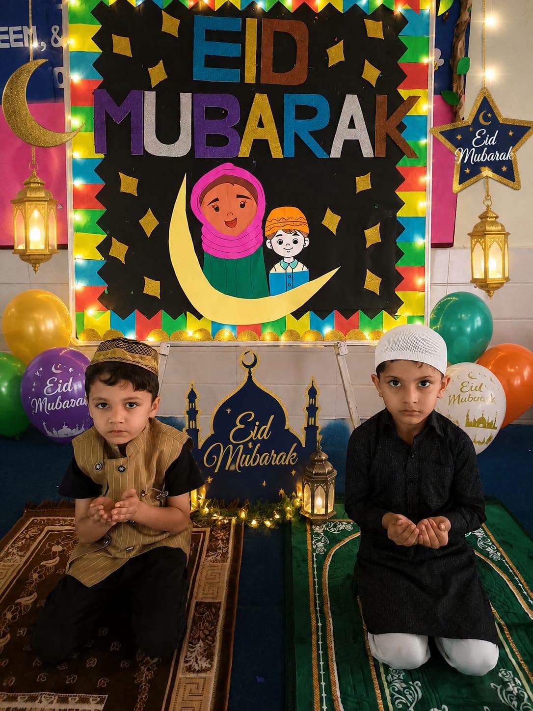 Eid Celebrations with Our Little Stars