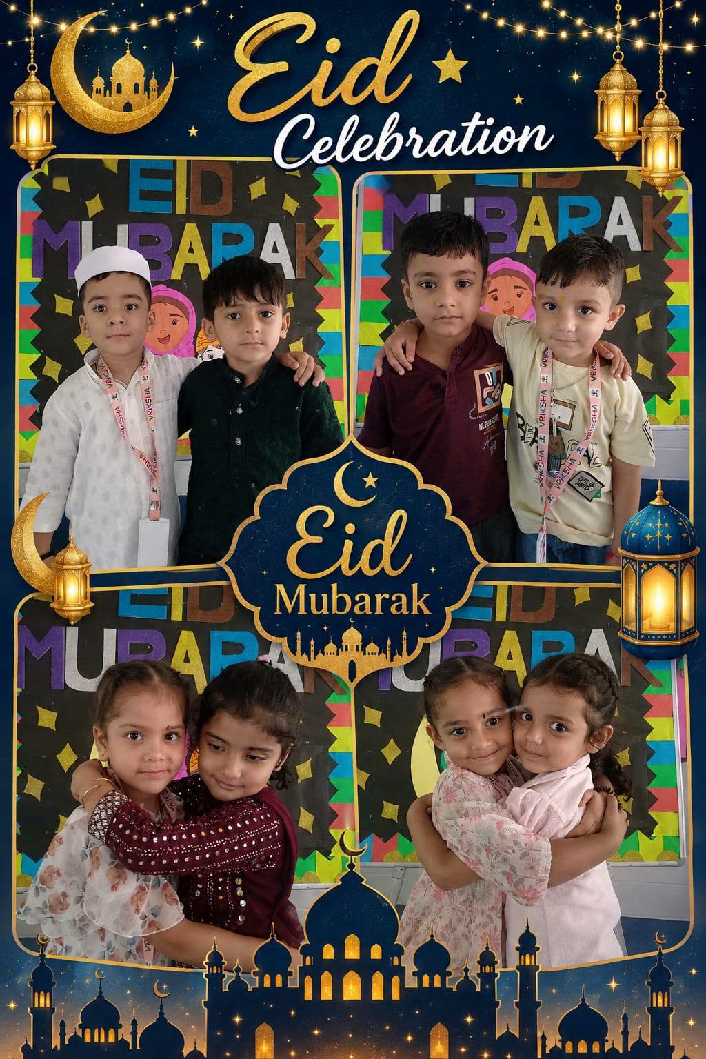 Eid Celebrations with Our Little Stars