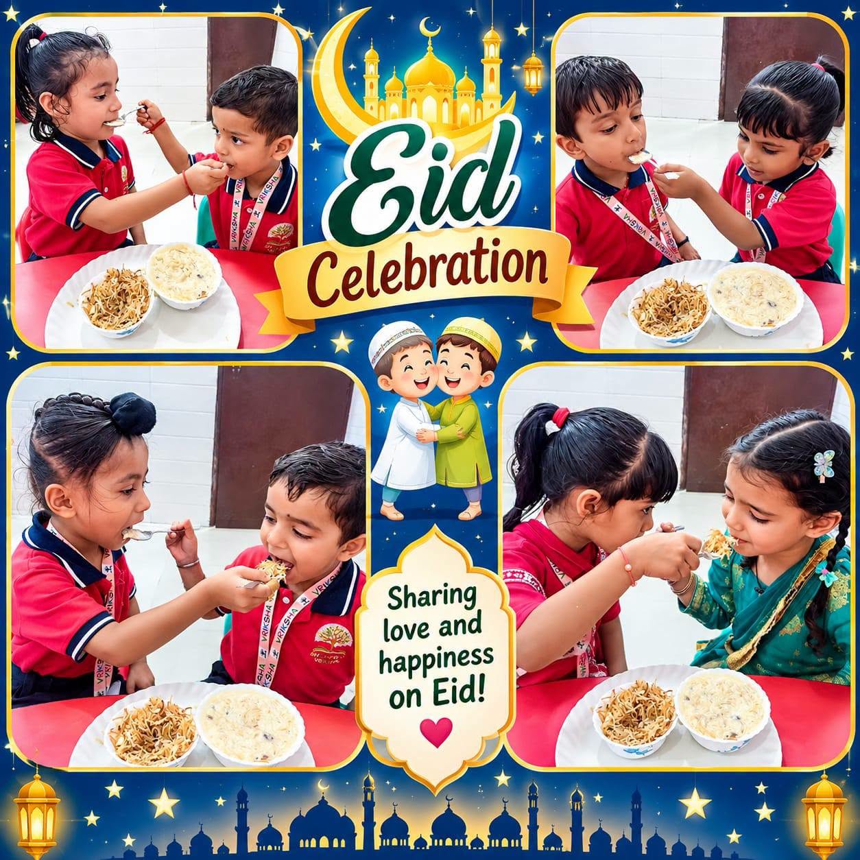 Eid Celebrations with Our Little Stars