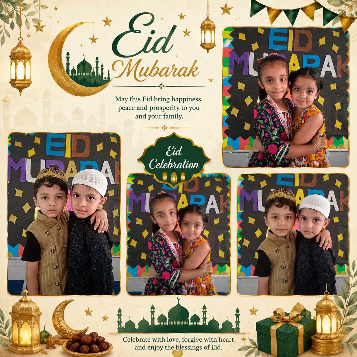 Eid Celebrations with Our Little Stars