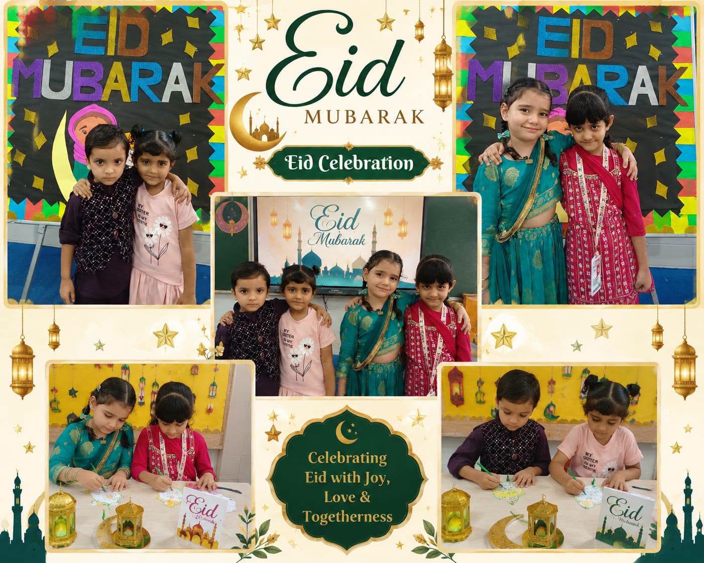Eid Celebrations with Our Little Stars