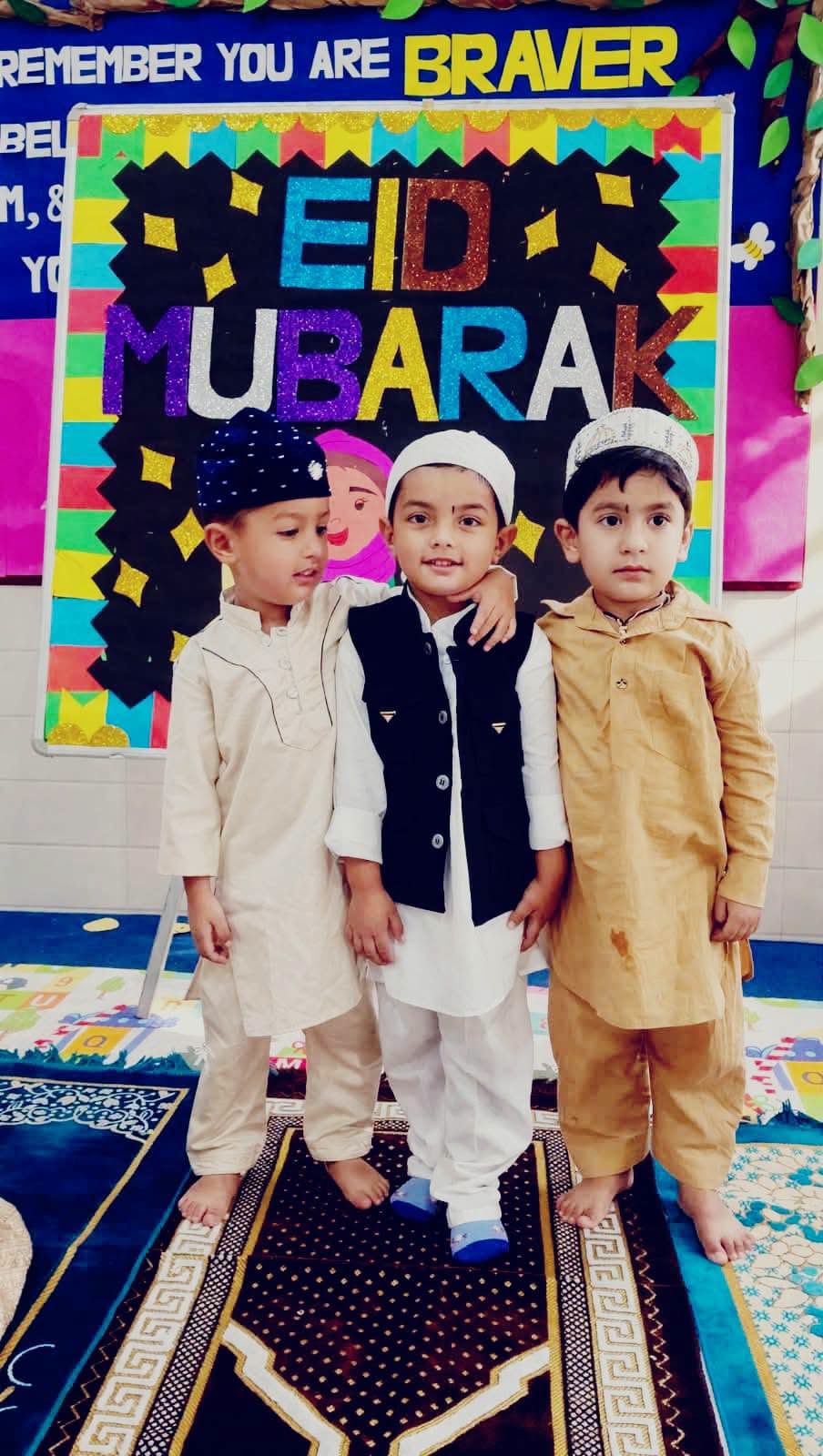 Eid Celebrations with Our Little Stars