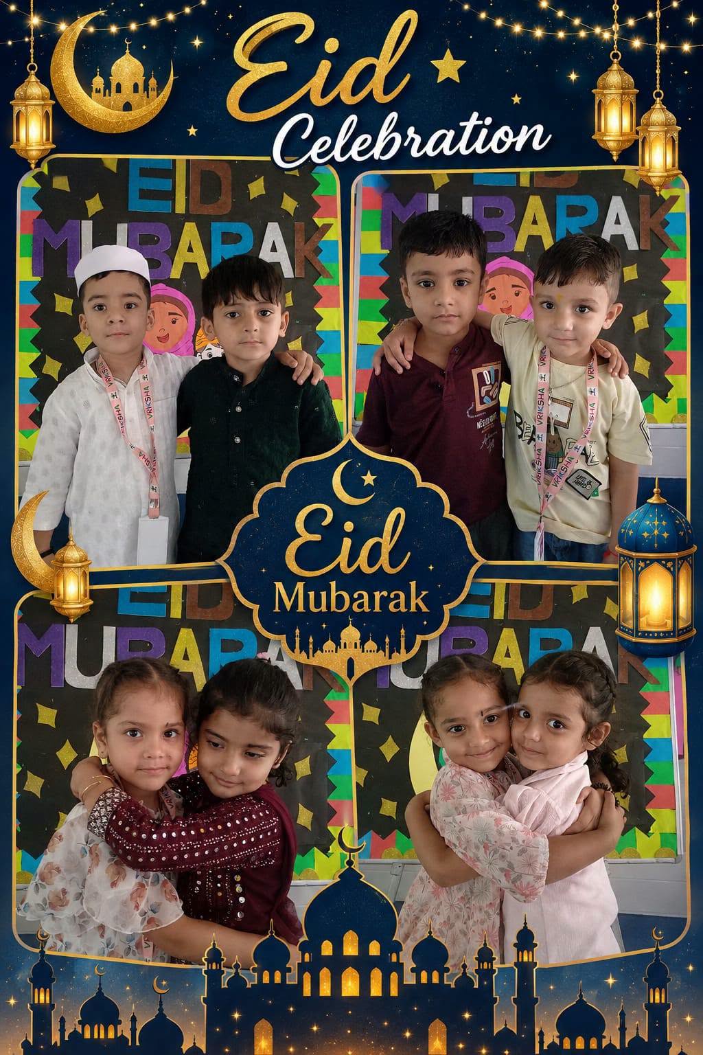 Eid Celebrations with Our Little Stars